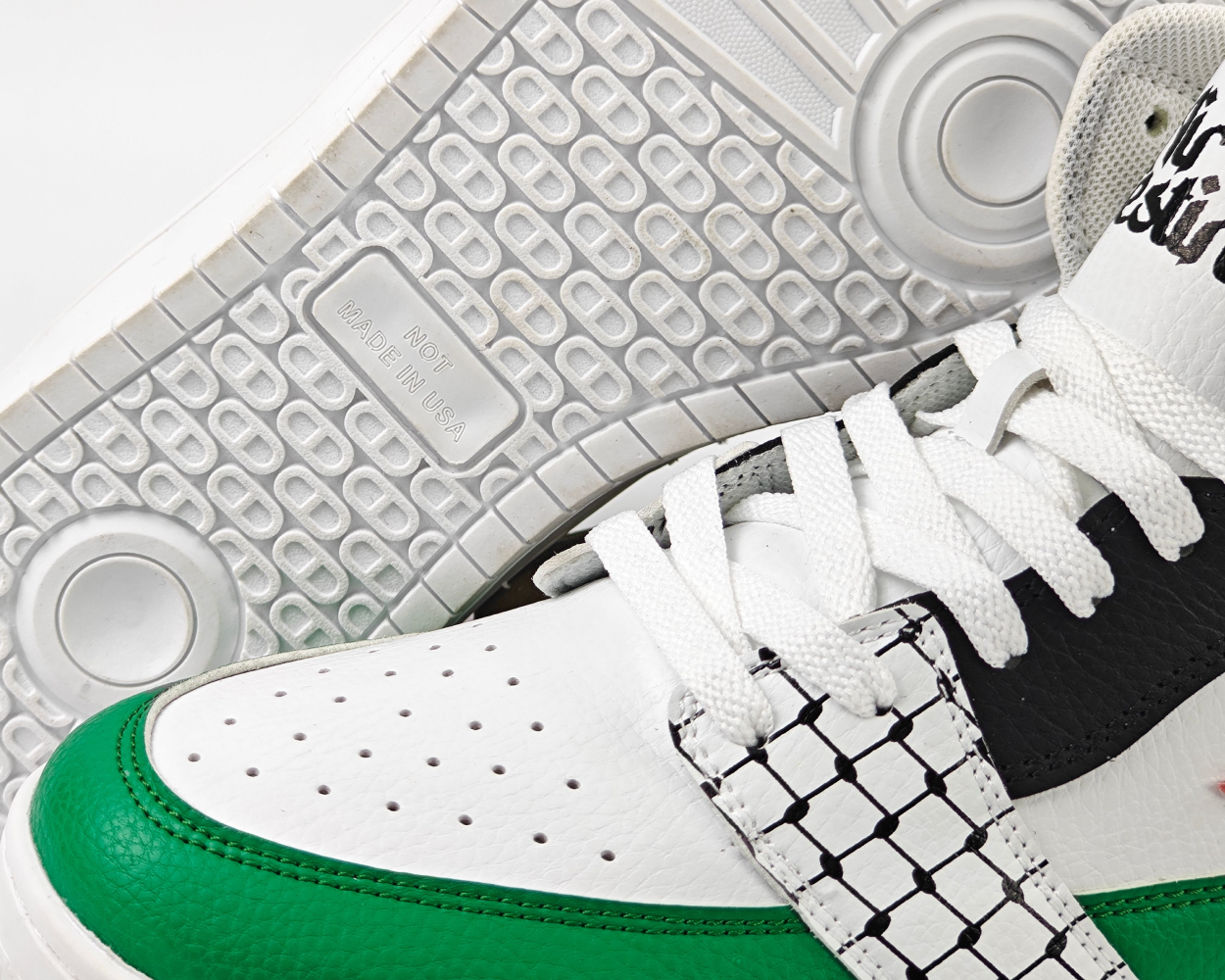 Air Palestines | Palestine Flag High-Top Sneakers